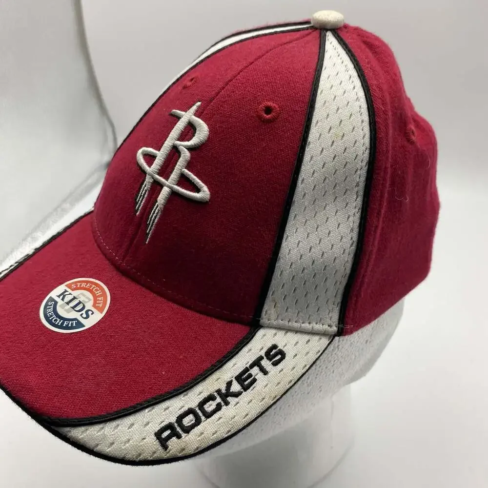 Houston Rockets Kids Stretch Fit Cap